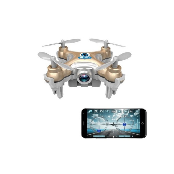 Квадрокоптер нано Wi-Fi Cheerson CX-10W з камерою (бежевий)